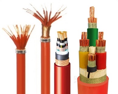 铜芯硅橡胶绝缘硅橡胶护套铜丝编织屏蔽阻燃B类耐火控制电缆